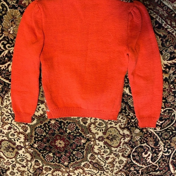 Colorful Patterned Women's Sweater - Picture 7 of 8